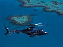 あの有名なハートリーフを上空から眺める