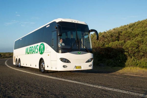Murrays Coach　シドニー発キャンベラ行き　高速バスチケット