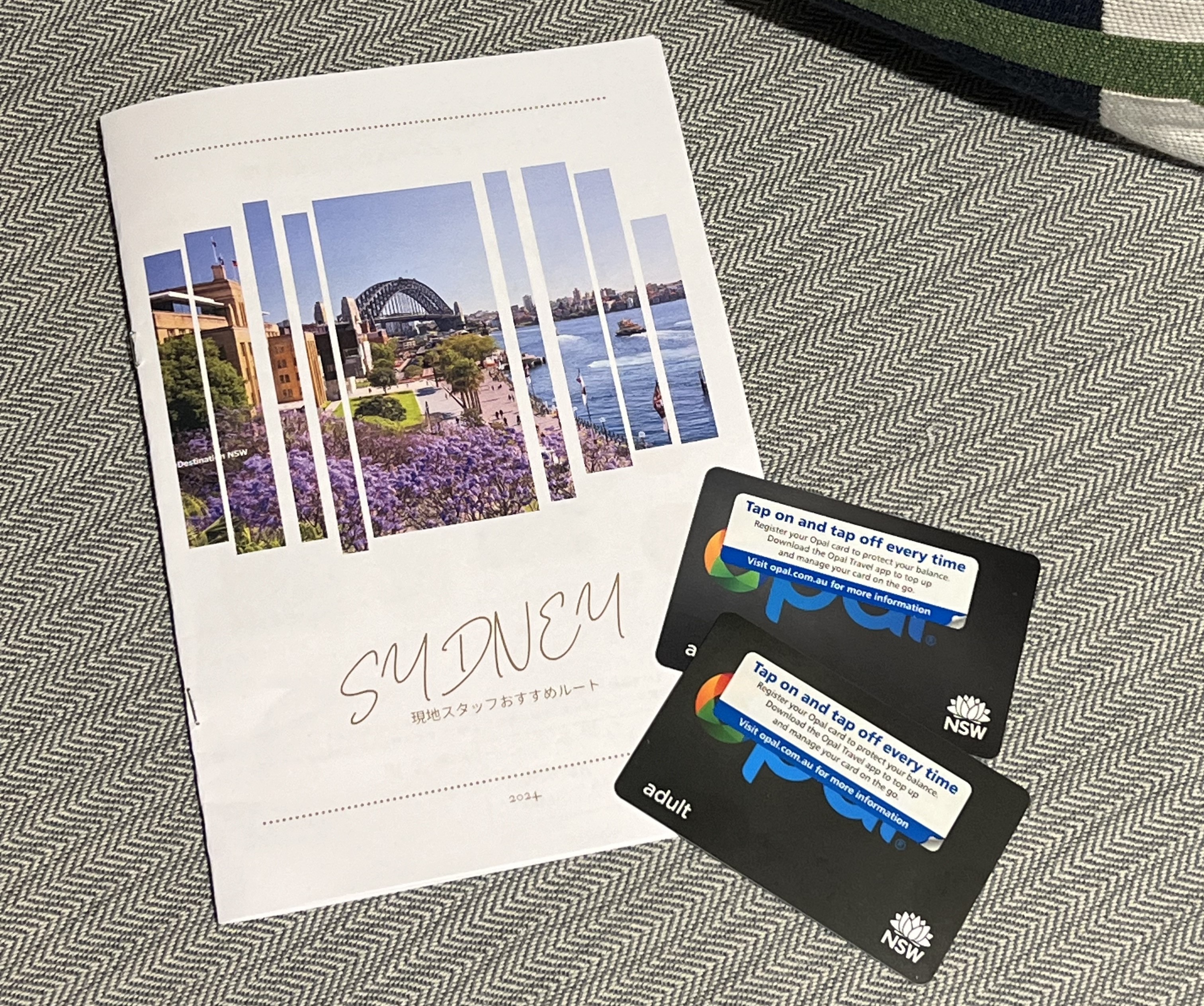 シドニーの公共交通機関に使える★オパールカード（HISオリジナル現地ガイドブック付き）