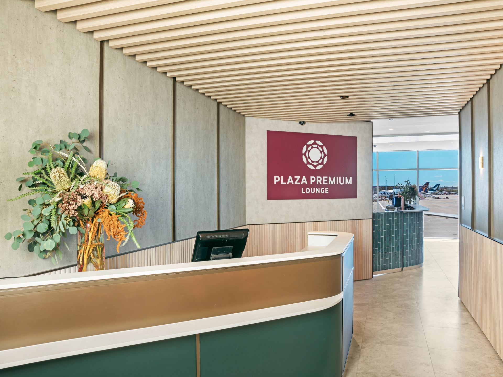 シドニー国際空港 プラザ・プレミアムラウンジチケット☆（Plaza Premium Lounge）/ プラザプレミアムラウンジ（国際線出発）3時間プラン