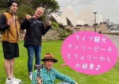|週末限定|☆大人気ジャックさんツアー☆\オンライン体験/マンリービーチとフェリーから眺めるシドニーハーバー
