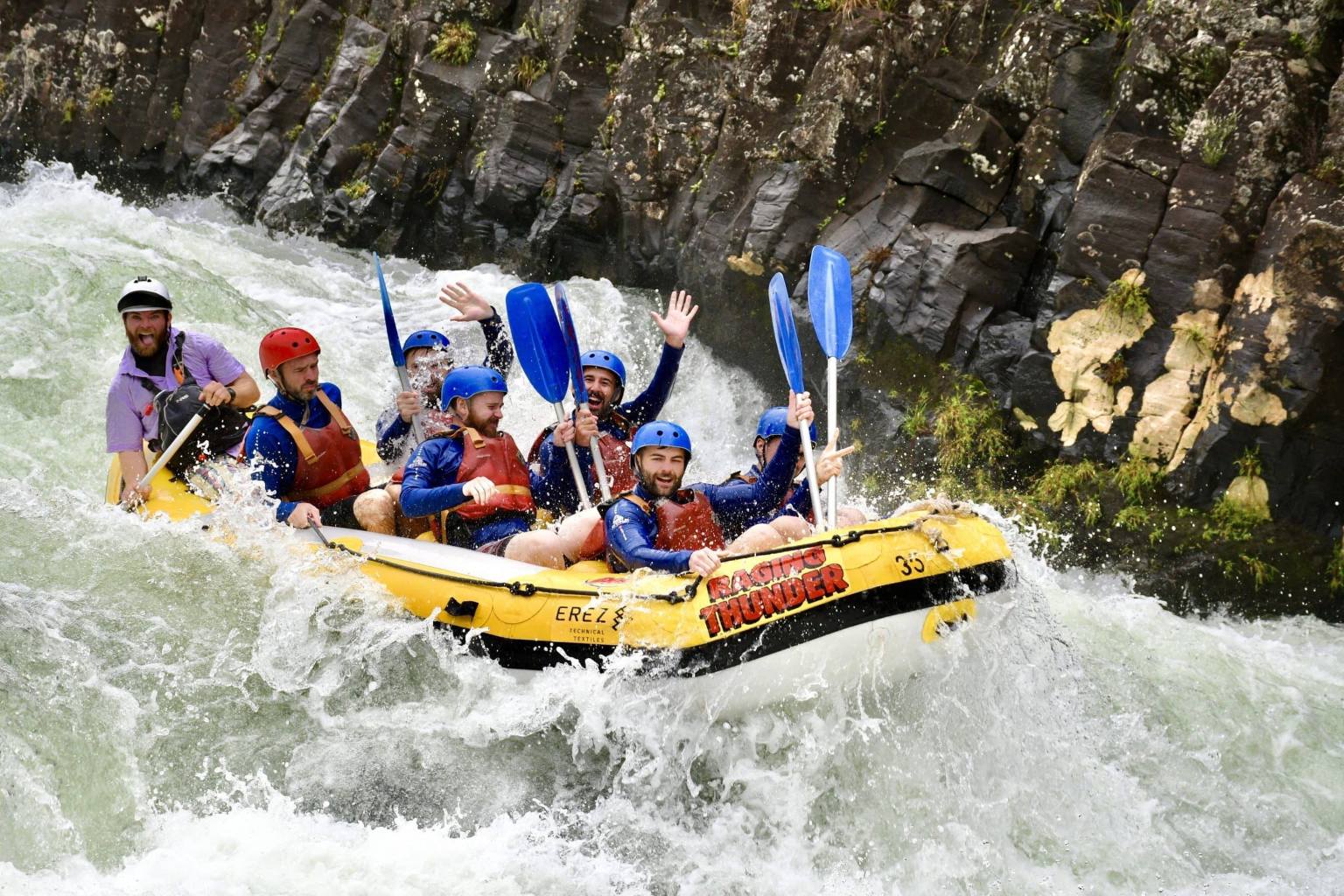 タリー川 1日ラフティング（ケアンズ/パームコーブ発）