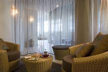 スパ後はリラクゼーションルームでリラックス