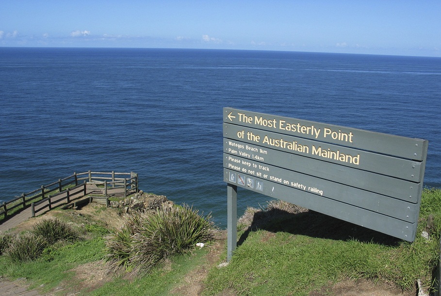 オーストラリア大陸最東端