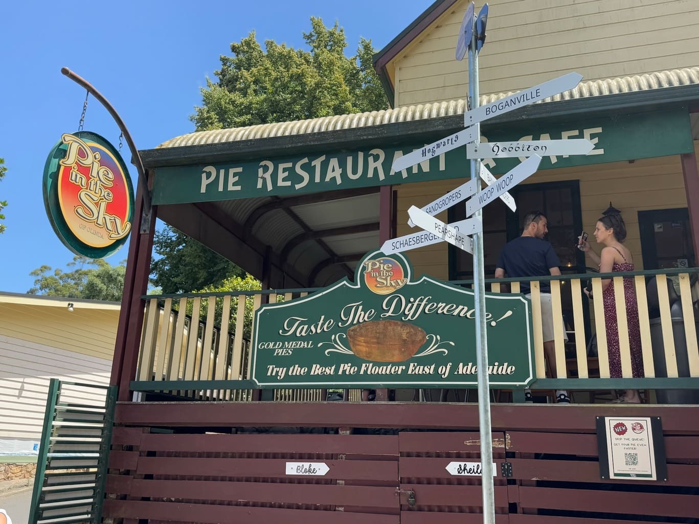 有名なミートパイ屋 pie in the sky