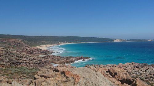 インジダップでインド洋を眺める