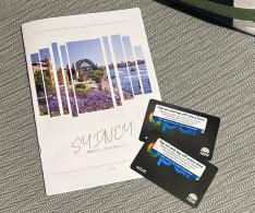 シドニー公共交通機関に使えるオパールカード（HISオリジナル現地ガイドブック付き）