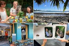 コアラと一緒に朝ごはん&絶景ビーチ(日本語)